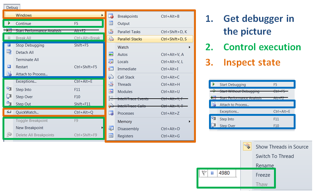 live debugging