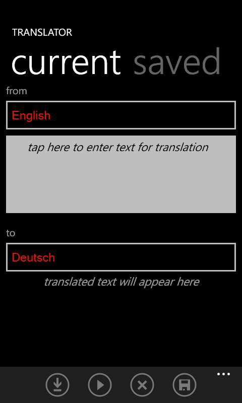 Translator by Moth current