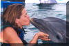 Dolphin Discovery at Isla Mujeres (Jenny involved in girl-on-girl action :-)